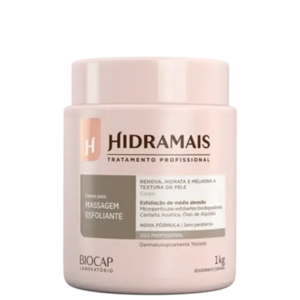 Creme para Massagem Esfoliante Hidramais 1kg