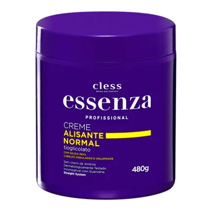 Creme Alisante Normal Essenza Cless 480g