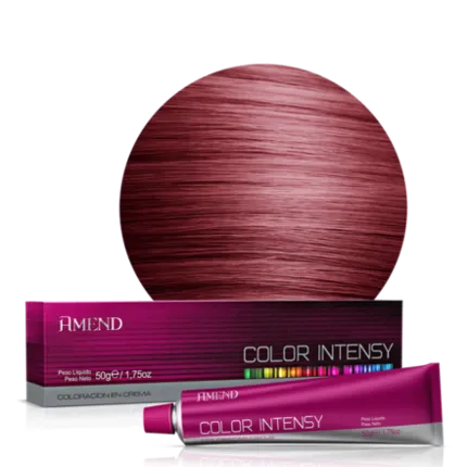 Coloração Permanente Amend Color Intensy 6.66 Louro Escuro Vermelho Intenso