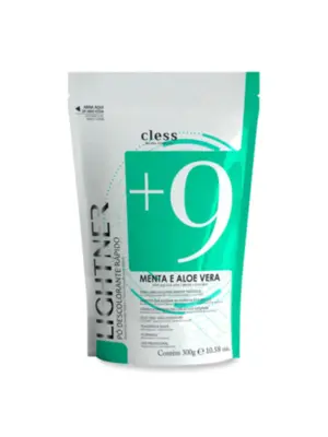 Pó Descolorante Menta e Aloe Vera 9 Tons Lightner Cless 300g