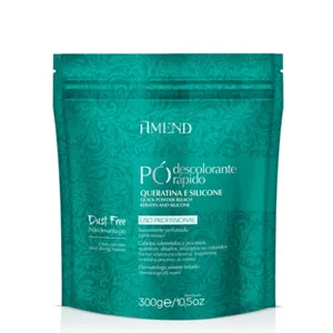 Pó Descolorante Queratina e Silicone Amend 300g