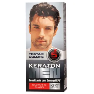 Tonalizante Keraton Men kert - Castanho Claro
