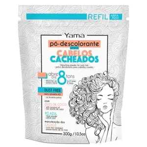 Pó Descolorante Para Cabelos Cacheados Yamá 300g