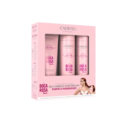 Kit de Limpeza e Cuidados Boca Rosa Cadiveu