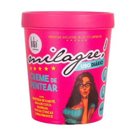 Creme de Pentear Milagre Lola 450g