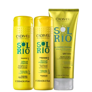 Kit RE-CHARGE PROTEIN Sol do Rio Cadiveu