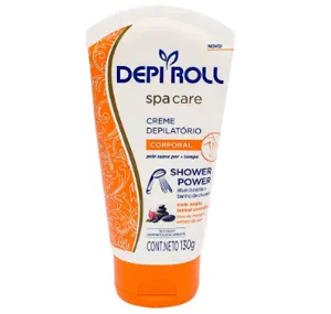Creme Depilatório Corporal Shower Power SPA Care Argila Termal Depi Roll 130g