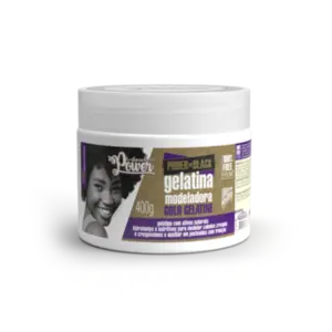 Gelatina Modeladora Gold Poder do Black Soul Power 400g