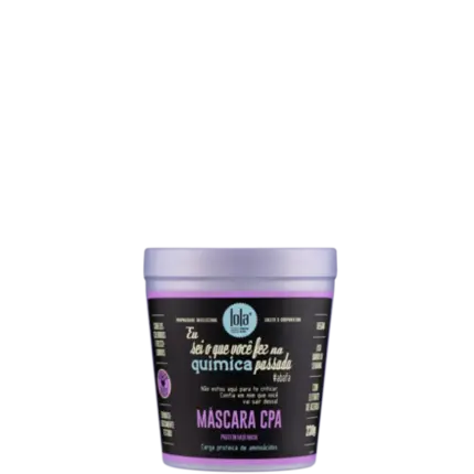 Máscara Capilar Eu sei o que você fez na química passada Lola 230g