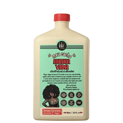Shampoo Hidratante Meu Cacho Minha Vida Lola 500ml
