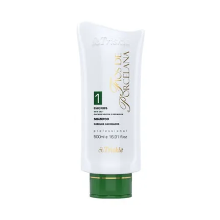 Shampoo Cachos Fios de Porcelana Triskle 500ml