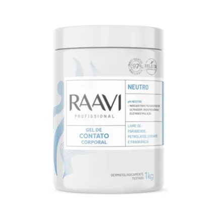 Gel de Contato Neutro Raavi 1kg