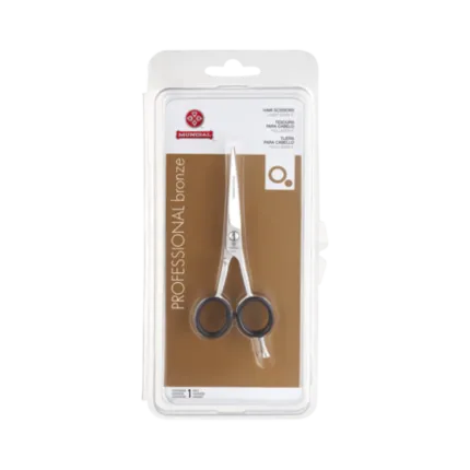Tesoura Para Cabelo Fio Laser 5" Bronze Mundial