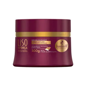 Máscara Haskell Disciplinante Liso Com Força 300ML
