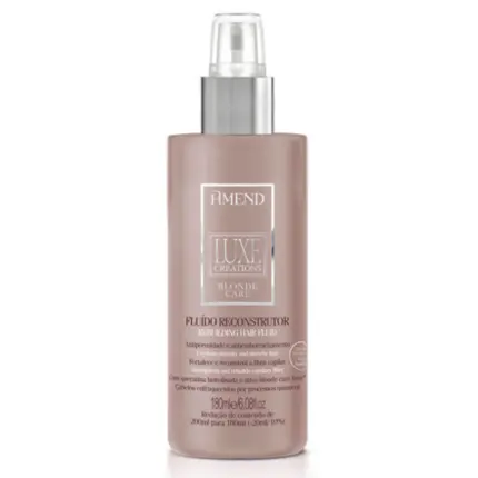 Fluido Reconstrutor Luxe Creations Blonde Care Amend 180ml