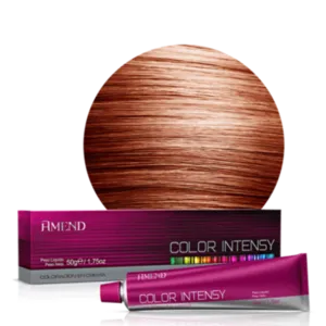 Coloração Permanente Amend Color Intensy 7.43 Louro Médio Acobreado Dourado