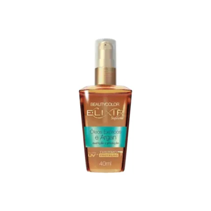 Óleos Exóticos e Argan Elixir Supreme Beautycolor 40ml
