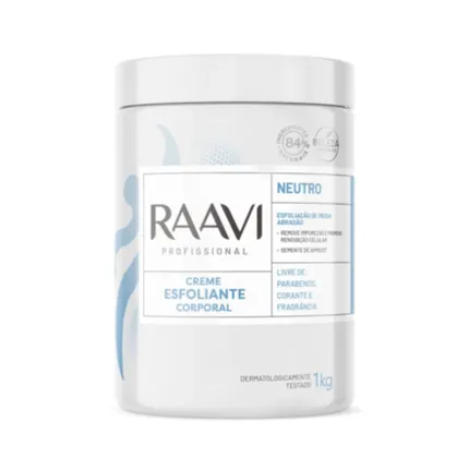 Creme Esfoliante Neutro Raavi 1kg