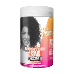 Creme de Pentear Bomb Crescimento Big Curly Soul Power 800g