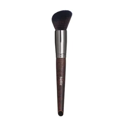 Pincel Belliz Wood Blush Chanfrado