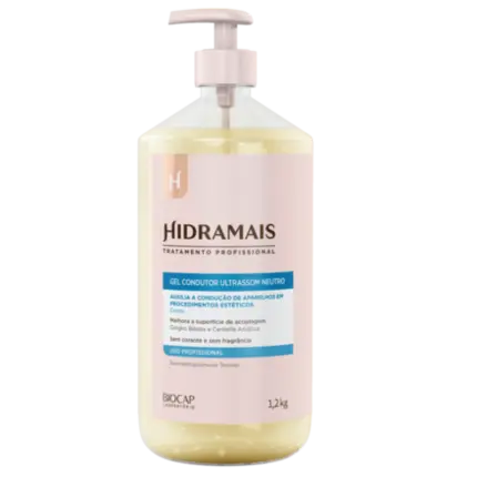 Gel Condutor Ultrassom Neutro Hidramais 1,2kg