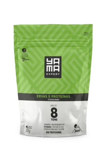Pó Descolorante Ervas e Proteínas Dust Free Yamá 300g