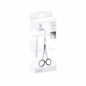 Tesoura Para Cabelo Fio Navalha 6" Silver Mundial