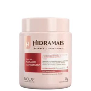 Creme Para Massagem Termoativo Hidramais 1kg