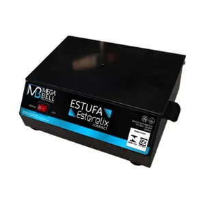 Estufa Esterelix Compact Preta