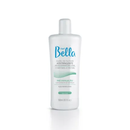 Loção Pré Depilatória Adstringente Hortelã Depil Bella 300ml