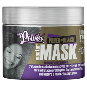 Máscara Intensiva Poder do Black Master Mask 400g - Soul Power