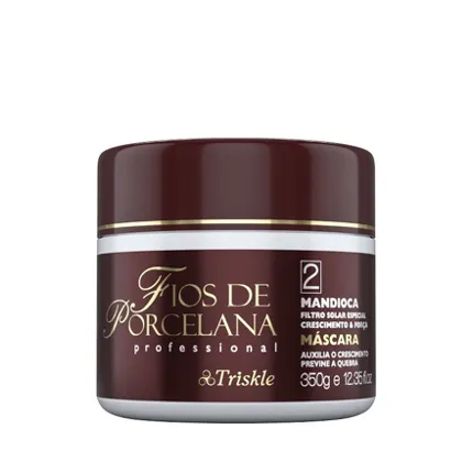 Máscara Mandioca Fios de Porcelana Triskle 350g