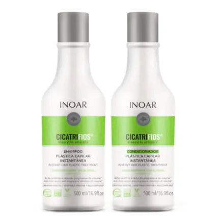 Kit Reconstrução Sh+Cond Cicatrifios Inoar 500ml