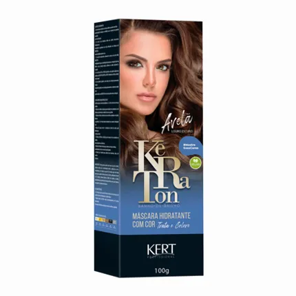 Máscara Hidratante Keraton Com Cor kert -  Avelã