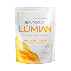 Pó Descolorante Óleo de Coco e Argan Lúmian Beauty Color 300g