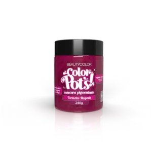 Máscara Pigmentante Vermelho Magenta Color Pot's Beautycolor 240g