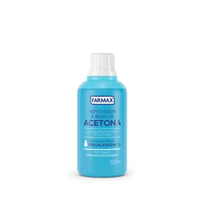 Removedor Esmalte Farmax C/acetona  100ml