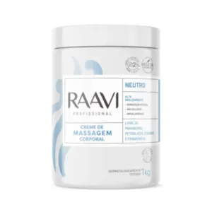 Creme de Massagem Neutro Corporal 1kg raavi
