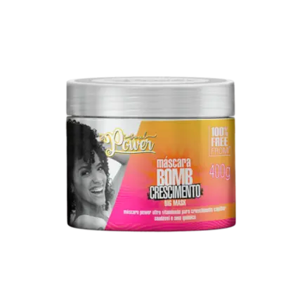 Máscara Bomb Crescimento Nutritiva Soul Power 400g