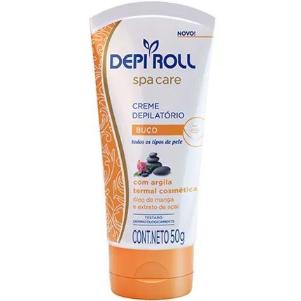 Creme Depilatório Buço SPA Care Argila Termal Depi Roll 50g