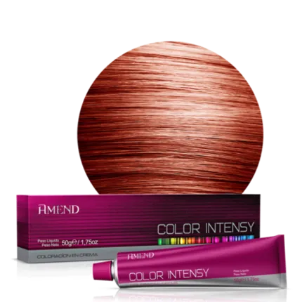 Coloração Permanente Amend Color Intensy 7.46 Louro Médio Cobre Avermelhado