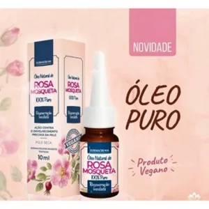 Óleo Natural De Rosa Mosqueta 100% Puro 10ml