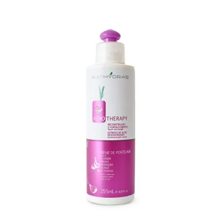 Creme de Pentear (Leave-in) Alho Therapy Nathydras 255ml