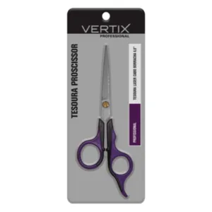 Tesoura Laser Cabo Borracha 6,0" Vertix