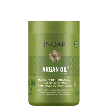 Máscara de Hidratação Argan Oil Inoar 1Kg