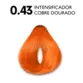 Coloração Permanente Haskell 0.43  Intensificador Cobre Dourado