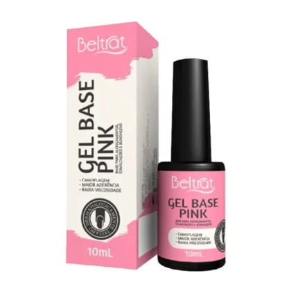 Gel base pink beltrat 10ML para alongamento das unhas