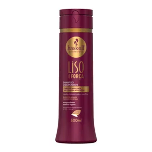 Shampoo Haskell Disciplinante Liso Com Força 300ML