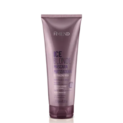 Máscara Matizadora Ice Blond Amend 250g