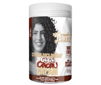 Creme de Pentear Coco e Cacau Cream Soul Power 800g